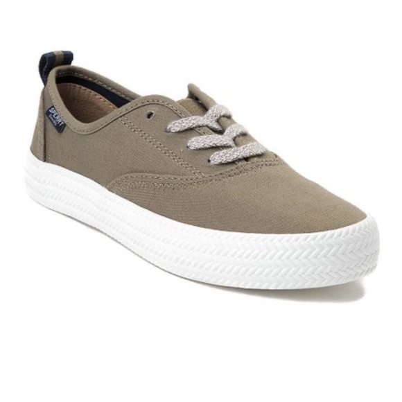 Sperry Women's Crest Knot Sneaker - Slip-On Canvas Boat Shoe With Memory Foam, Quick-Dry & Breathable